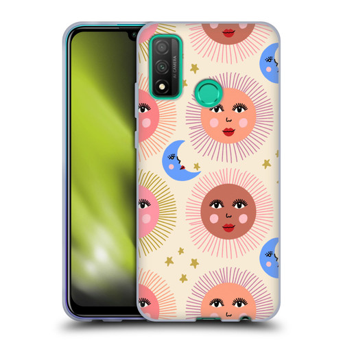 Gabriela Thomeu Art Sun Moon Star Soft Gel Case for Huawei P Smart (2020)