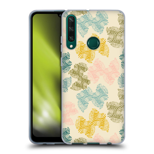 Gabriela Thomeu Art Zebra Green Soft Gel Case for Huawei Y6p