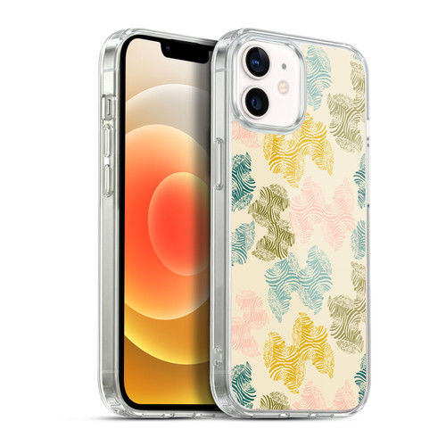 Gabriela Thomeu Art Zebra Green Soft Gel Case for Apple iPhone 12 / iPhone 12 Pro & MagSafe
