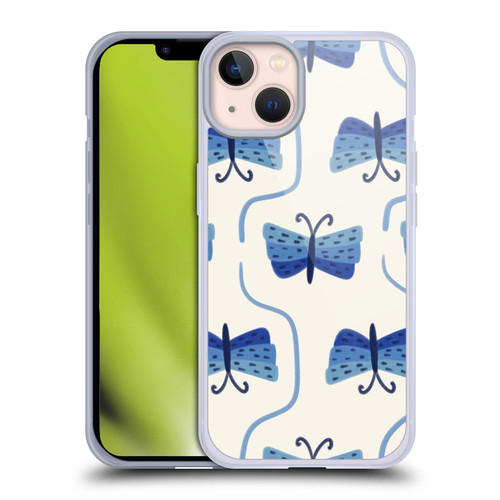 Gabriela Thomeu Art Butterfly Soft Gel Case for Apple iPhone 13