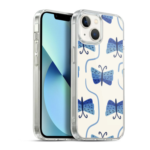 Gabriela Thomeu Art Butterfly Soft Gel Case for Apple iPhone 13