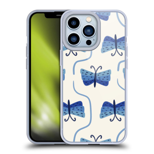 Gabriela Thomeu Art Butterfly Soft Gel Case for Apple iPhone 13 Pro