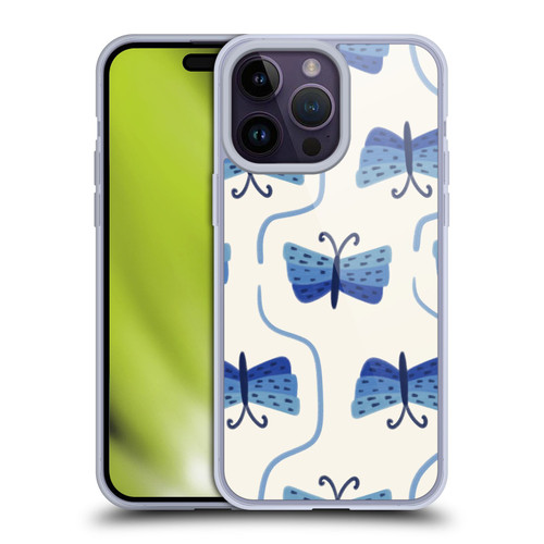 Gabriela Thomeu Art Butterfly Soft Gel Case for Apple iPhone 14 Pro Max