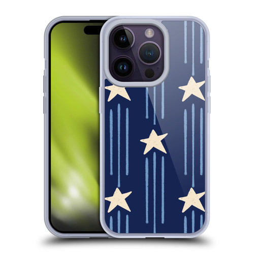 Gabriela Thomeu Art Big Dark Star Soft Gel Case for Apple iPhone 14 Pro
