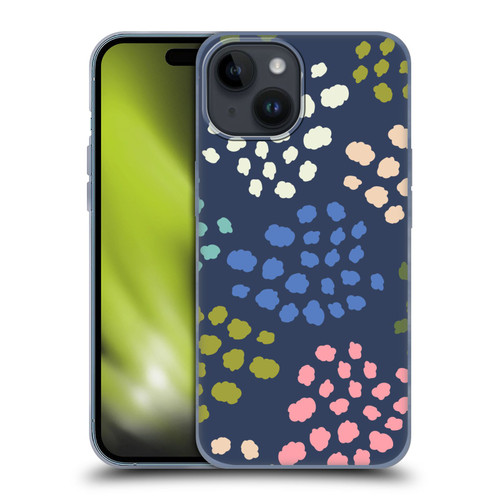 Gabriela Thomeu Art Colorful Spots Soft Gel Case for Apple iPhone 15