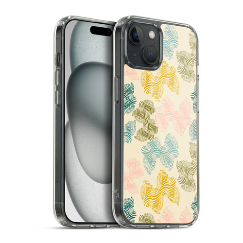 Gabriela Thomeu Art Zebra Green Soft Gel Case for Apple iPhone 15 Plus & MagSafe