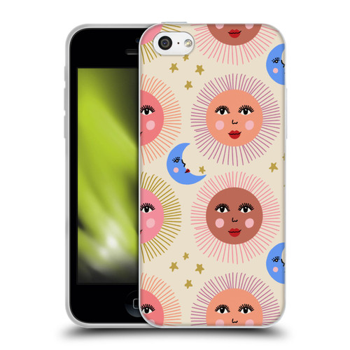 Gabriela Thomeu Art Sun Moon Star Soft Gel Case for Apple iPhone 5c