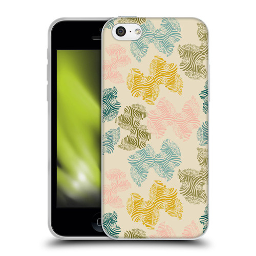 Gabriela Thomeu Art Zebra Green Soft Gel Case for Apple iPhone 5c