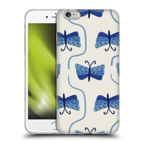 Gabriela Thomeu Art Butterfly Soft Gel Case for Apple iPhone 6 Plus / iPhone 6s Plus