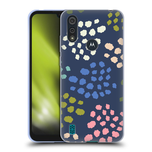 Gabriela Thomeu Art Colorful Spots Soft Gel Case for Motorola Moto E6s (2020)