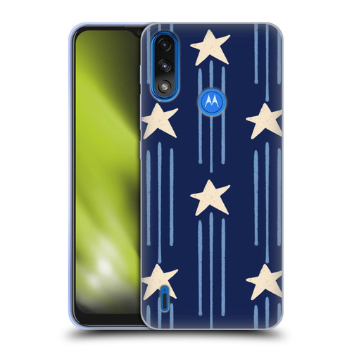 Gabriela Thomeu Art Big Dark Star Soft Gel Case for Motorola Moto E7 Power / Moto E7i Power