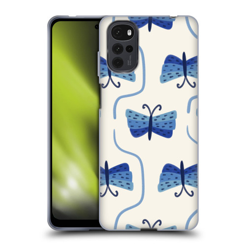 Gabriela Thomeu Art Butterfly Soft Gel Case for Motorola Moto G22
