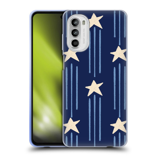 Gabriela Thomeu Art Big Dark Star Soft Gel Case for Motorola Moto G52