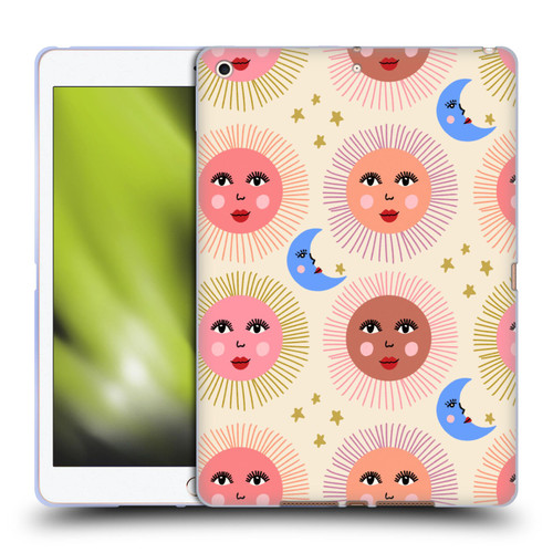 Gabriela Thomeu Art Sun Moon Star Soft Gel Case for Apple iPad 10.2 2019/2020/2021