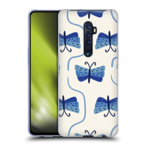Gabriela Thomeu Art Butterfly Soft Gel Case for OPPO Reno 2