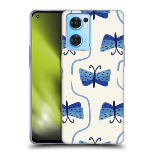 Gabriela Thomeu Art Butterfly Soft Gel Case for OPPO Reno7 5G / Find X5 Lite