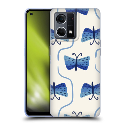 Gabriela Thomeu Art Butterfly Soft Gel Case for OPPO Reno8 4G