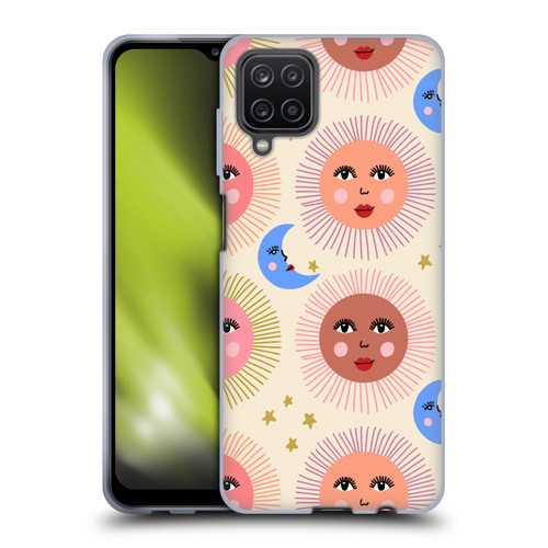 Gabriela Thomeu Art Sun Moon Star Soft Gel Case for Samsung Galaxy A12 (2020)