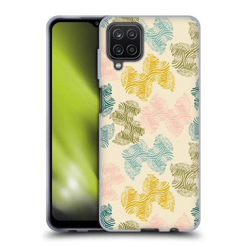 Gabriela Thomeu Art Zebra Green Soft Gel Case for Samsung Galaxy A12 (2020)