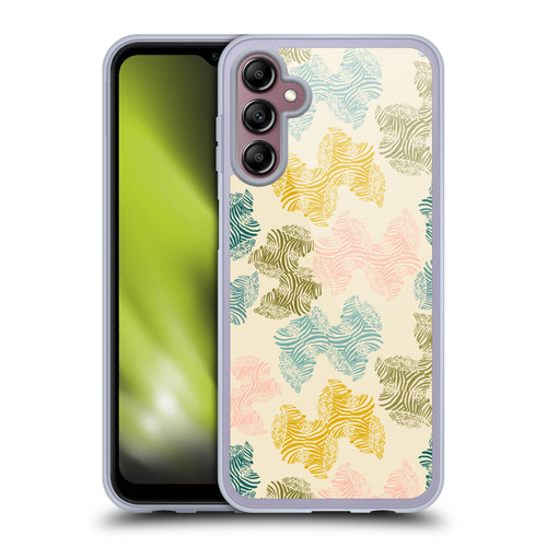 Gabriela Thomeu Art Zebra Green Soft Gel Case for Samsung Galaxy A14 5G