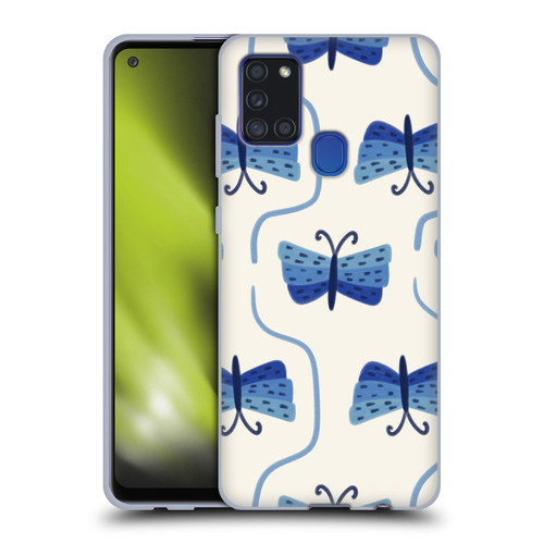 Gabriela Thomeu Art Butterfly Soft Gel Case for Samsung Galaxy A21s (2020)