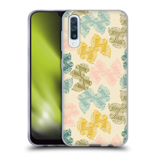 Gabriela Thomeu Art Zebra Green Soft Gel Case for Samsung Galaxy A50/A30s (2019)