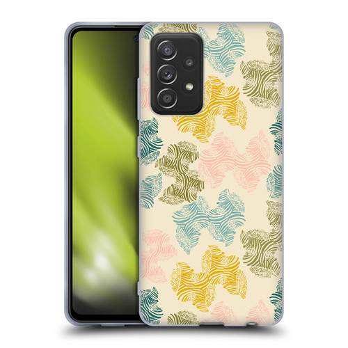 Gabriela Thomeu Art Zebra Green Soft Gel Case for Samsung Galaxy A52 / A52s / 5G (2021)