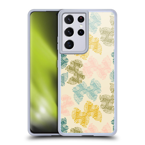 Gabriela Thomeu Art Zebra Green Soft Gel Case for Samsung Galaxy S21 Ultra 5G