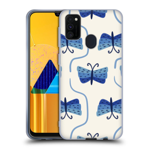 Gabriela Thomeu Art Butterfly Soft Gel Case for Samsung Galaxy M30s (2019)/M21 (2020)