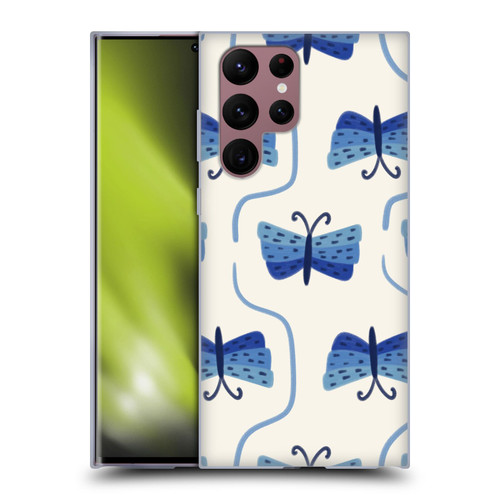 Gabriela Thomeu Art Butterfly Soft Gel Case for Samsung Galaxy S22 Ultra 5G