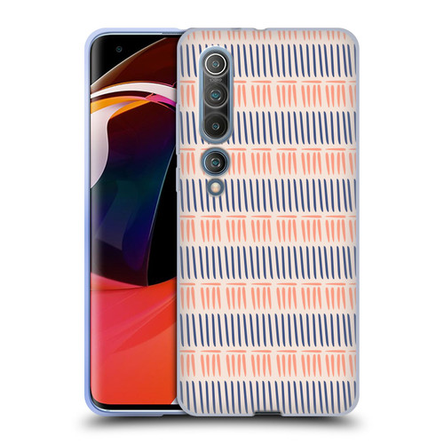 Gabriela Thomeu Art Blue And Pink Lines Soft Gel Case for Xiaomi Mi 10 5G / Mi 10 Pro 5G