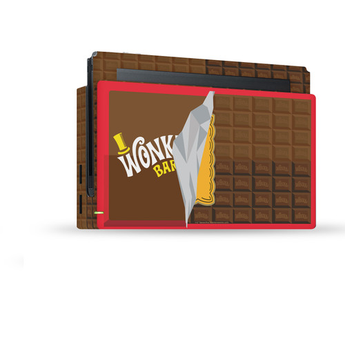 Willy Wonka and the Chocolate Factory Graphics Candy Bar Vinyl Sticker Skin Decal Cover for Nintendo Switch Console & Dock