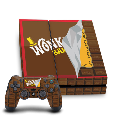 Willy Wonka and the Chocolate Factory Graphics Candy Bar Vinyl Sticker Skin Decal Cover for Sony PS4 Console & Controller