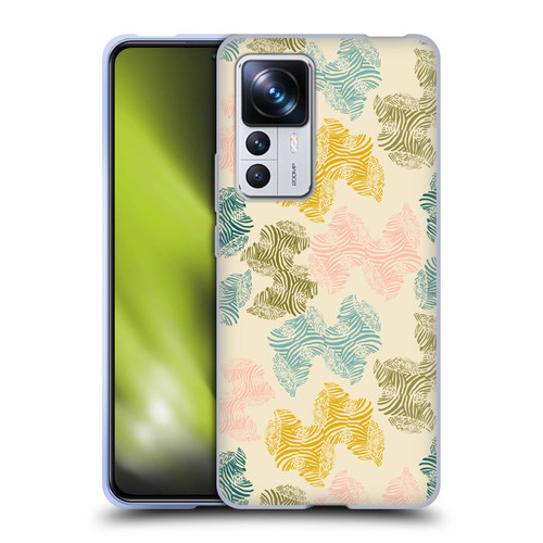 Gabriela Thomeu Art Zebra Green Soft Gel Case for Xiaomi 12T Pro