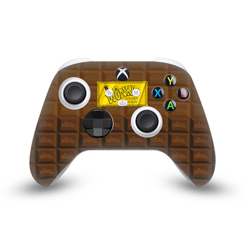 Willy Wonka and the Chocolate Factory Graphics Golden Ticket Vinyl Sticker Skin Decal Cover for Microsoft Xbox Series X / Series S Controller