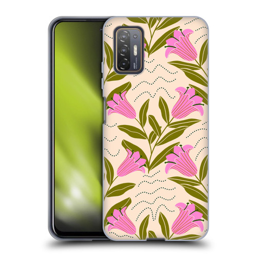 Gabriela Thomeu Floral Tulip Soft Gel Case for HTC Desire 21 Pro 5G