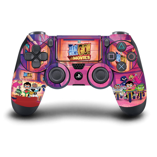 Teen Titans Go! To The Movies Graphics Key Art Vinyl Sticker Skin Decal Cover for Sony DualShock 4 Controller