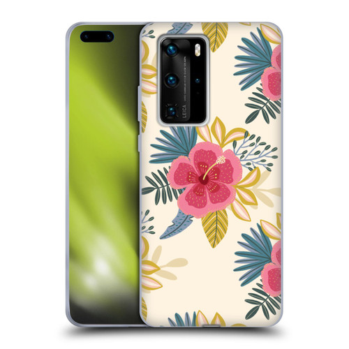 Gabriela Thomeu Floral Tropical Soft Gel Case for Huawei P40 Pro / P40 Pro Plus 5G