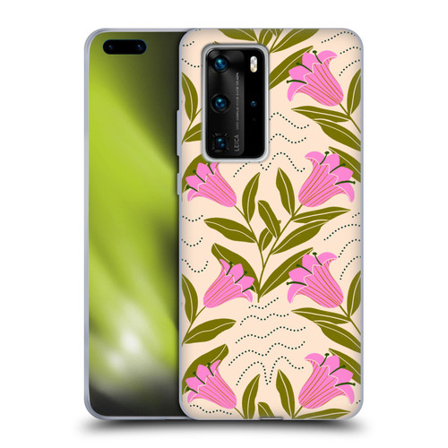Gabriela Thomeu Floral Tulip Soft Gel Case for Huawei P40 Pro / P40 Pro Plus 5G