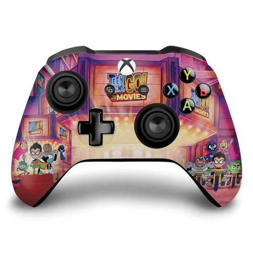 Teen Titans Go! To The Movies Graphics Key Art Vinyl Sticker Skin Decal Cover for Microsoft Xbox One S / X Controller