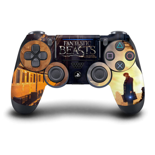 Fantastic Beasts And Where To Find Them Key Art And Beasts Poster Vinyl Sticker Skin Decal Cover for Sony DualShock 4 Controller