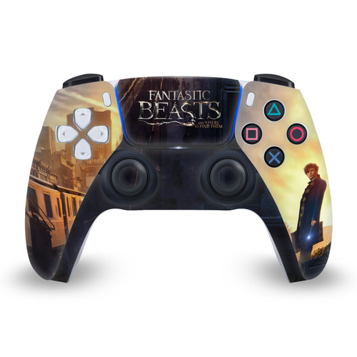 Fantastic Beasts And Where To Find Them Key Art And Beasts Poster Vinyl Sticker Skin Decal Cover for Sony PS5 Sony DualSense Controller