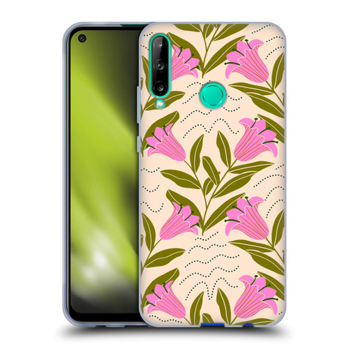 Gabriela Thomeu Floral Tulip Soft Gel Case for Huawei P40 lite E