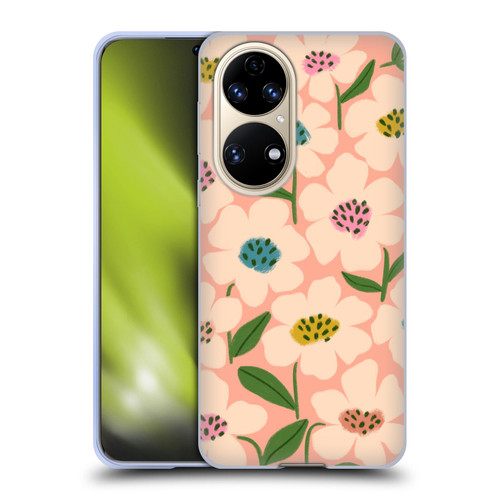 Gabriela Thomeu Floral Blossom Soft Gel Case for Huawei P50