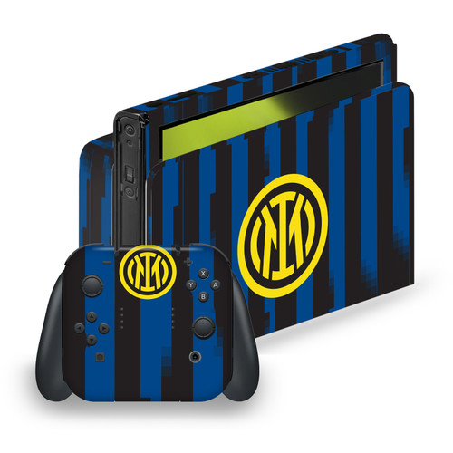 Fc Internazionale Milano 2023/24 Crest Kit Home Vinyl Sticker Skin Decal Cover for Nintendo Switch OLED