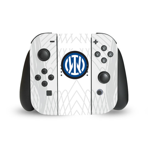 Fc Internazionale Milano 2023/24 Crest Kit Away Vinyl Sticker Skin Decal Cover for Nintendo Switch Joy Controller