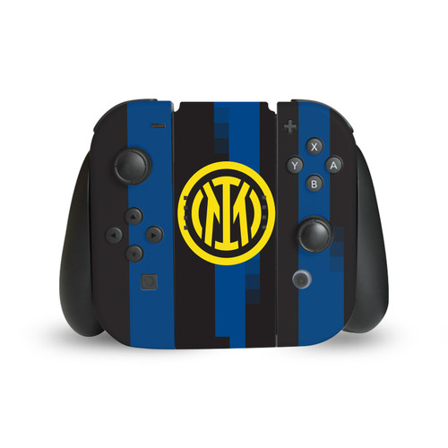 Fc Internazionale Milano 2023/24 Crest Kit Home Vinyl Sticker Skin Decal Cover for Nintendo Switch Joy Controller