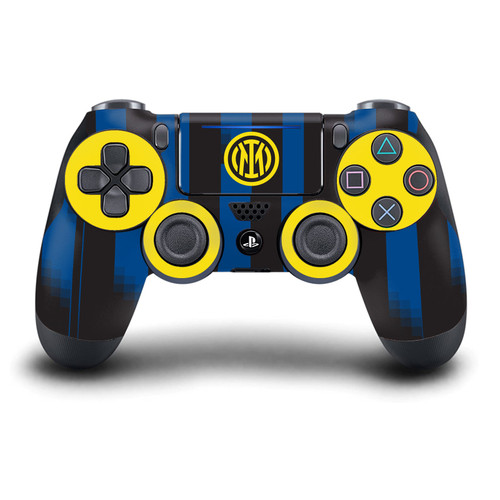 Fc Internazionale Milano 2023/24 Crest Kit Home Vinyl Sticker Skin Decal Cover for Sony DualShock 4 Controller