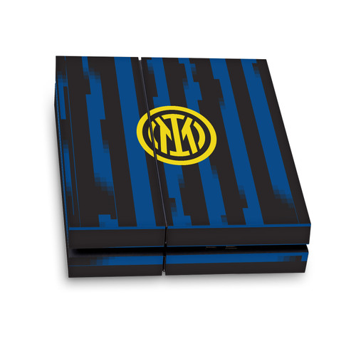 Fc Internazionale Milano 2023/24 Crest Kit Home Vinyl Sticker Skin Decal Cover for Sony PS4 Console