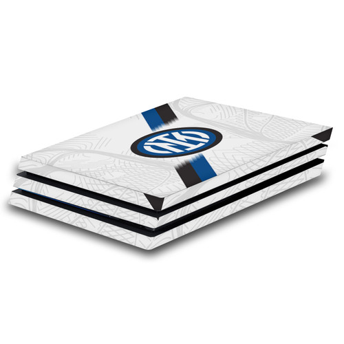 Fc Internazionale Milano 2023/24 Crest Kit Away Vinyl Sticker Skin Decal Cover for Sony PS4 Pro Console